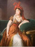 elisabeth vigee-lebrun Portrait of Princess Galitzin oil painting